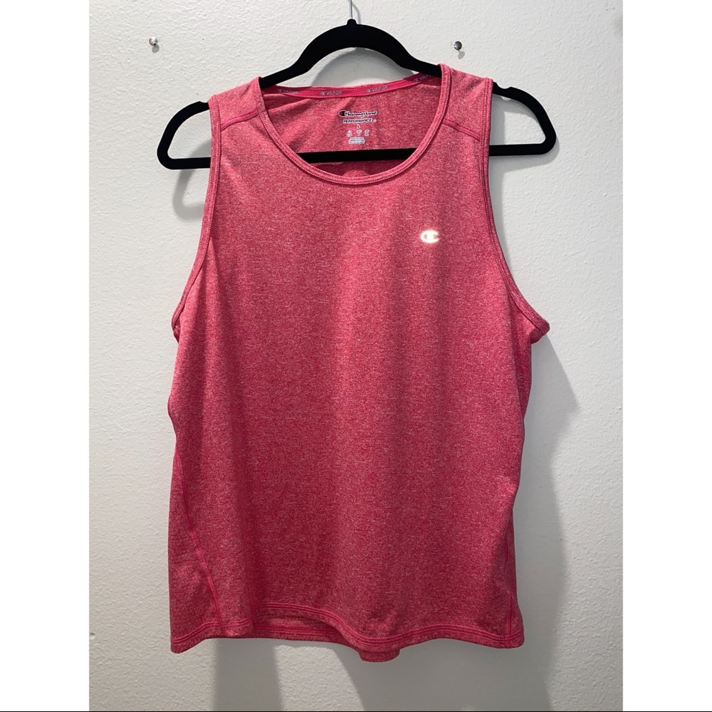 Champion Performance Red Tank Top Size Large